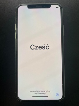 iPhone X, Silver, 64 GB ze szkłem hartowanym+etui