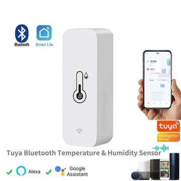 Tuya HA Smart czujnik temperatury i wilgotności.
