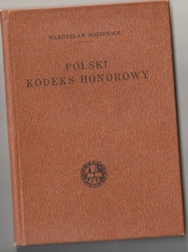 Polski Kodeks Honorowy -reprint