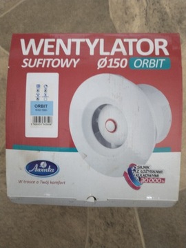 WENTYLATOR AVENTA ORBIT WXO150H +Higrostat, NOWY!!