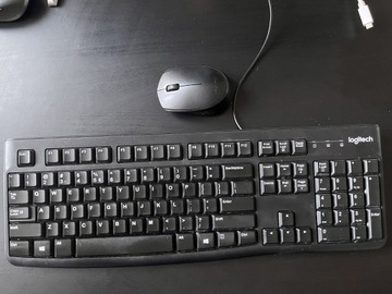 Zestaw Logitech - klawiatura K120 + myszka M171