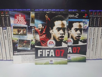 FIFA 07 OKŁADKA KSIĄŻECZKA PS2