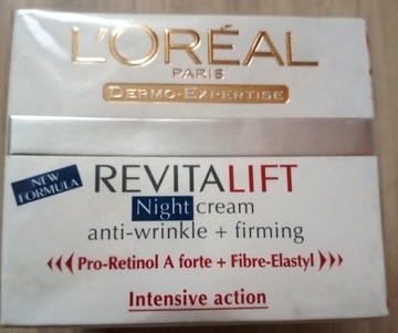 revitalift krem na noc do twarzy i szyi 50 ml