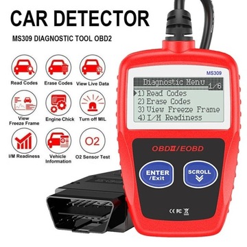 Skaner diagnostyczny OBD2.