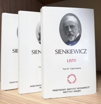 Listy - Henryk Sienkiewicz Tom 3 [NOWE]
