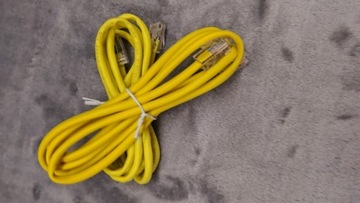 Kabel RJ45 1,9m żółty