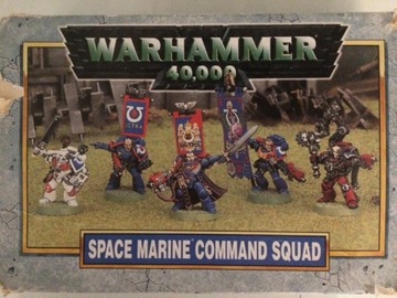 Warhammer 40000 Space Marine Command Squad