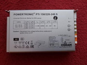 Statecznik elektroniczny OSRAM PTi 150/220-240 S