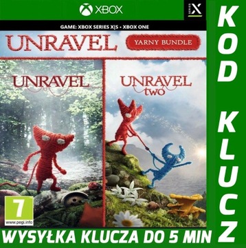 UNRAVEL YARNY BUNDLE 1 + 2 XBOX ONE/SERIES KLUCZ