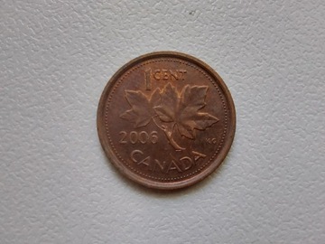 1 cent niemagnetyczna 2006 Kanada