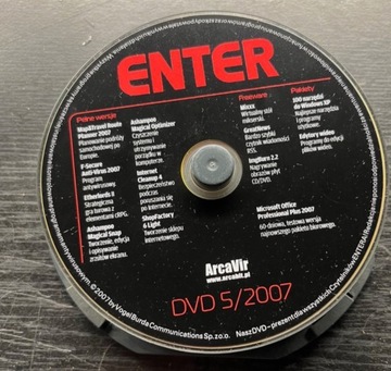 Magazyn ENTER 2005-2007 Płyty Kolekcjonerskie