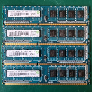 Pamięć RAM Ramaxel PC3L DDR3L 1600 4GB 12800U PC