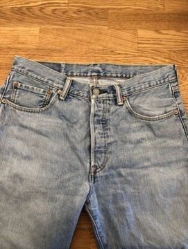 Spodnie Levi’s 501 W31 jeans dżins szorty krótkie 
