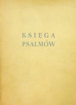 Księga Psalmów  Leopold Staff 1937