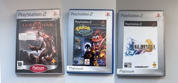 Gry PS2 - Tekken, Final Fantasy, God of War