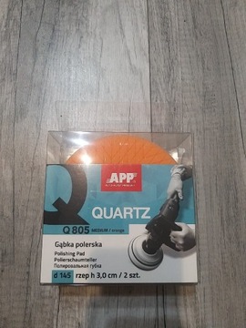 App quartz Q805 Q804 gabki biale pomarańczowe 