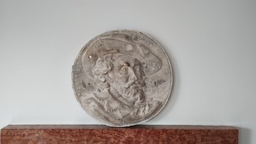 Płaskorzeźba Rubens  duża średnica około 50 cm 