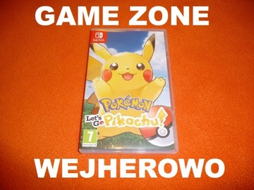 Pokemon Let's Go Pikachu Nintendo Switch Wejherowo