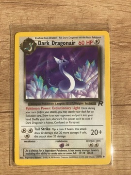 Karta pokemon oryginalna Dark Dragonair TR 33/82