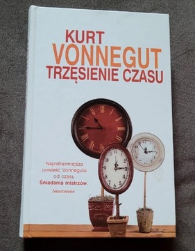 Książka " Trzęsienie Czasu" K. Vonnegut