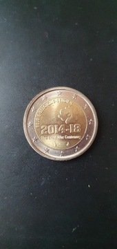 Belgia 2 euro 2014 rok