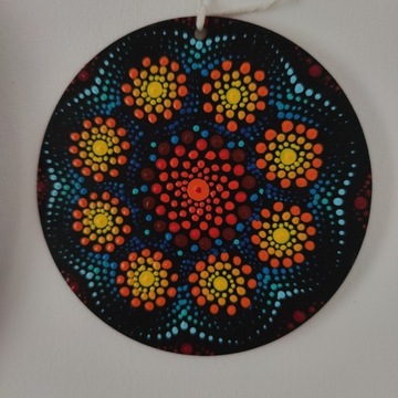 Mandala, obraz, dot painting, rękodzieło, prezent