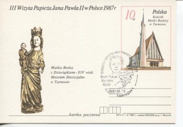 III WIZYTA  JANA PAWŁA II W POLSCE 1987