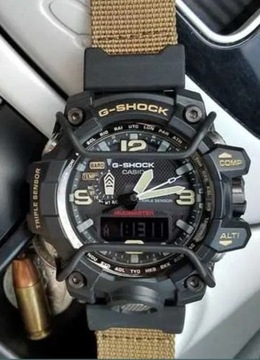 Bullbar casio g-shock GWG1000 nowy czarny