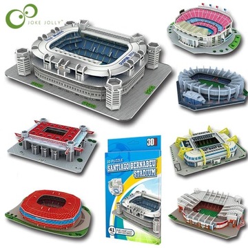 Miniaturowe Boisko Stadion Układanka Real Barca