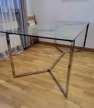 Duży stół w stylu glamour 190x75x90