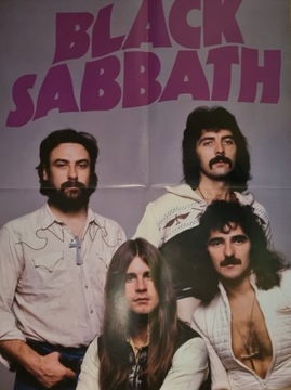 Plakat XL - BLACK SABBATH - Format A2 - NOWY!