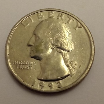 USA 1/4 dollara 1992