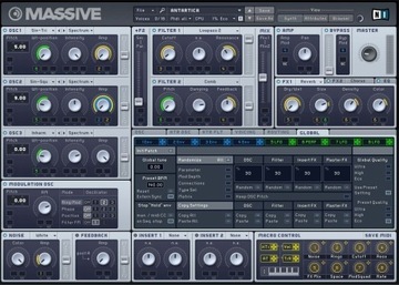 NATIVE INSTRUMENTS MASSIVE/ SYNTEZATOR / PC / MAC