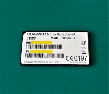 MODEM 3G HUAWEI Mobile Broadband E1220s-2 