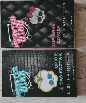 Monster High Lisi Harrison. dwie książki