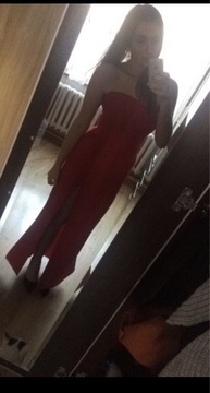  Czerwona, długa suknia- „Inspiracja”