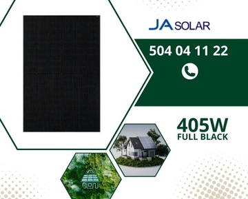 Panele Fotowoltaiczne 405W Moduł PV JA Solar JAM54S31-405/MR_FB
