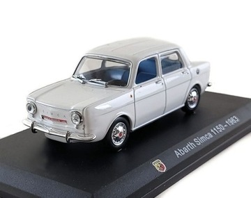 SIMCA ABARTH 1159 1963 HACHETTE 1:43