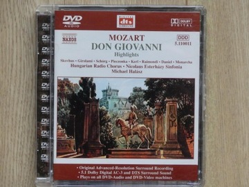 W.A. Mozart, Don Giovanni, DVD Audio, DTS