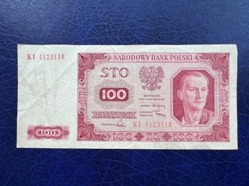 100 złotych 1948 ser. KI