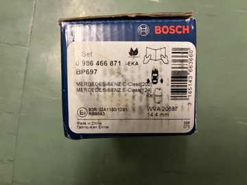 Bosch 0 986 466 871 Zestaw klocków hamulcowych