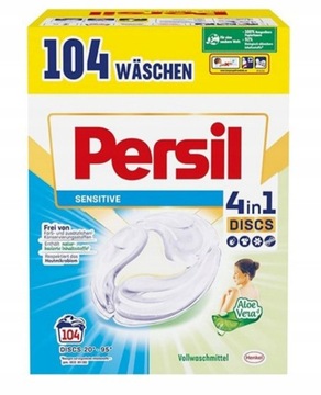 Kapsułki  Persil 104 prań senisitive dla dzieci 