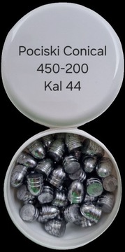 Pociski conical kal 44 (450-200) 50szt.