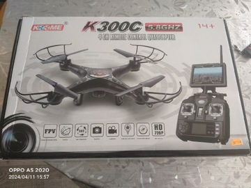 DRON K300C kamera monitor 