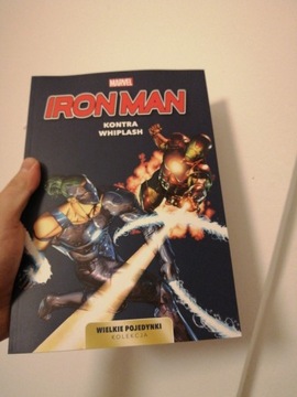 Marvel komiks Ironman kontra Whiplash 