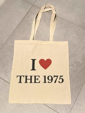 Torba i love the 1975 serce heart tote bag