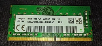  16GB DDR4 HYNIX PC4-3200 HMAA2GS6CJR8N-XN N0 AD
