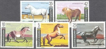 Bułgaria - Konie (zestaw 6204)