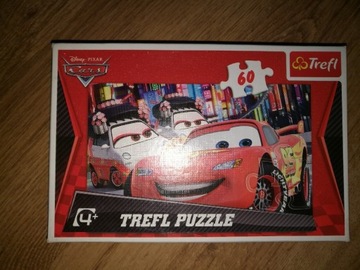 TREFL puzzle Samochody/Cars 60el. 4+