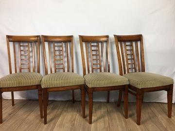 Komplet 4 Krzeseł Salonowych Vintage